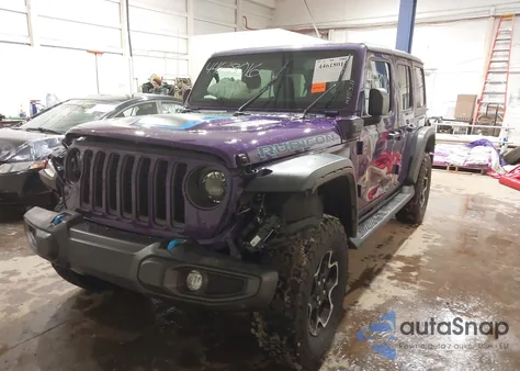 2023 Jeep Wrangler 4Xe Rubicon 4X4 from USA, damaged, VIN 1C4JJXR62PW585947